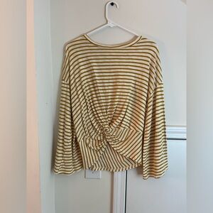 Vestique striped women’s top